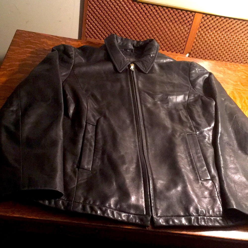 Banana Republic leather jacket